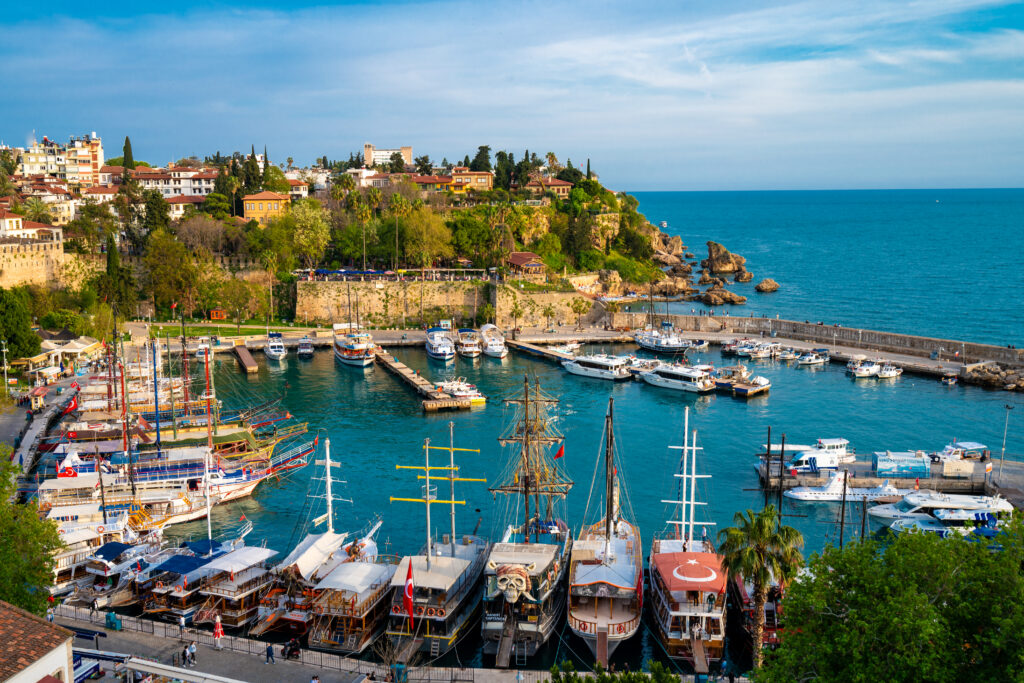 Old Town Kaleici In Antalya, Turkey